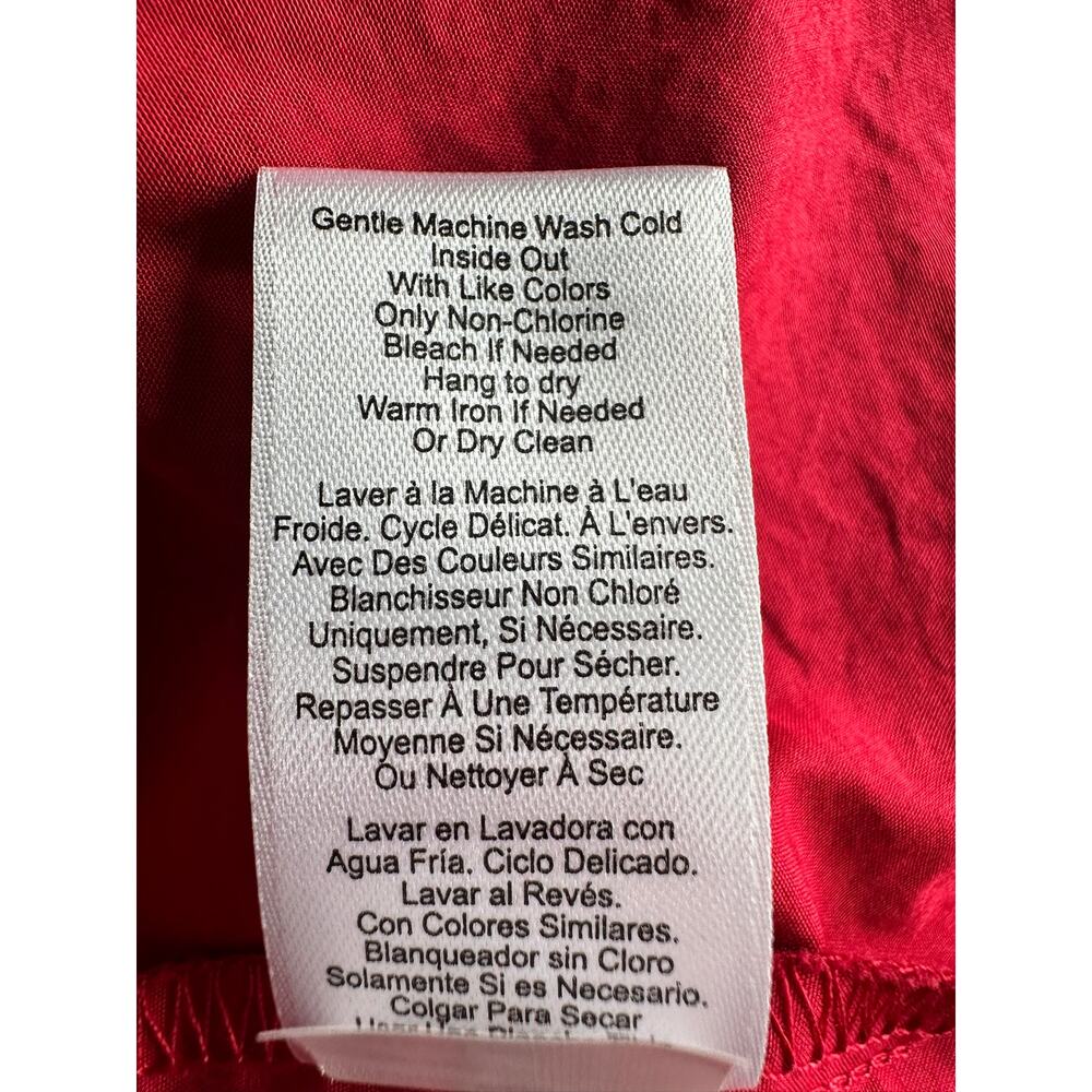 NWT Nation LTD Sz M Fiona Drop Waist Midi Dress in Heartbeat Red $248 MSRP - Picture 9 of 10